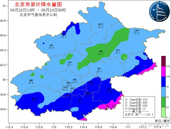 北京今天早晨仍有小雨 北风较大阵风可达7级