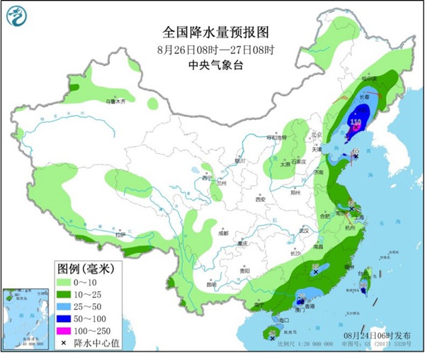 今天东北雨势最猛大到暴雨成片 台风“巴威”继续北上