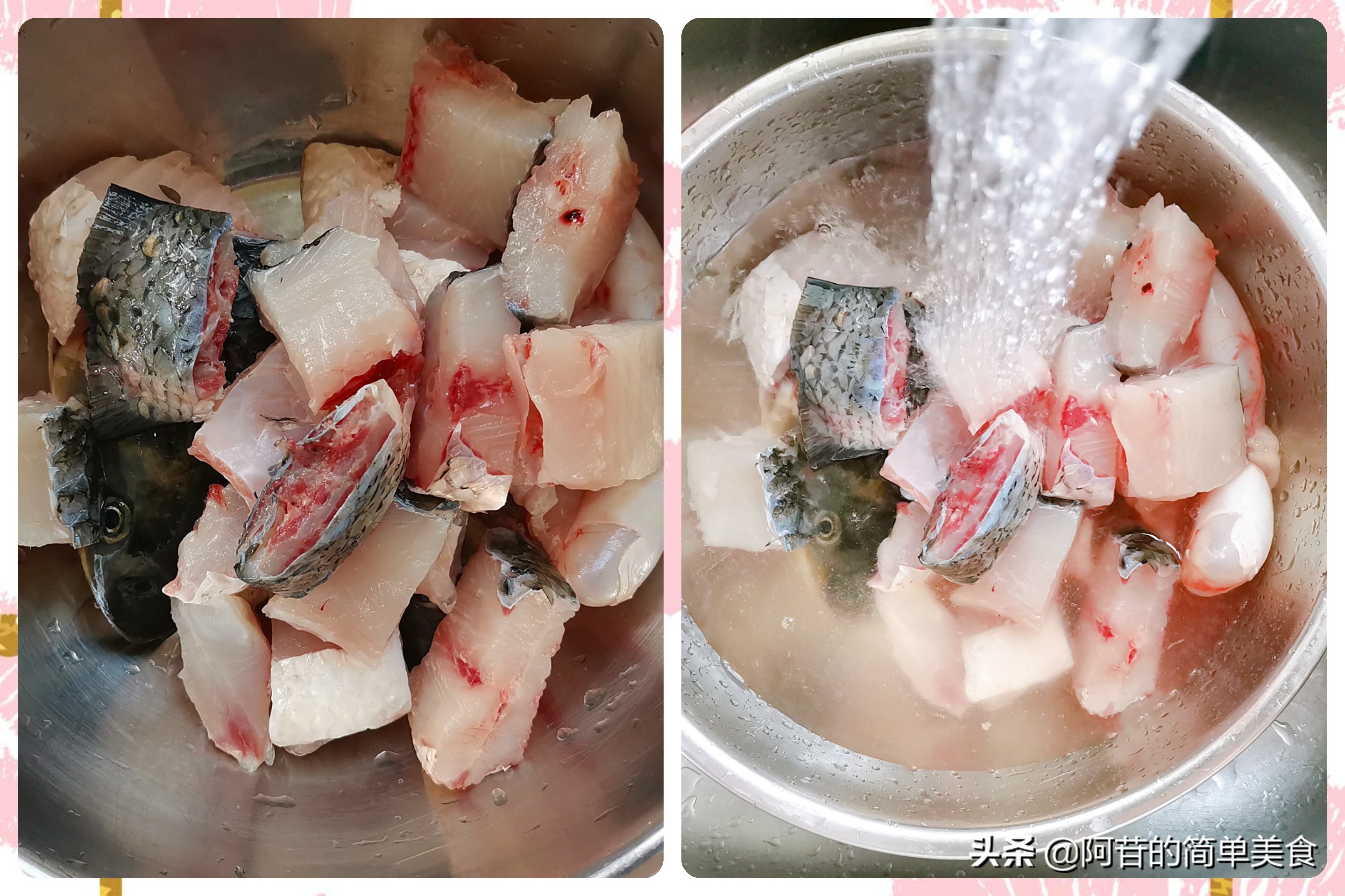 泡椒蒸鱼骨,色香味俱全,看着就诱人,酸辣鲜美,味道十足