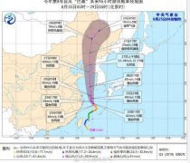 台风巴威即将登陆辽宁