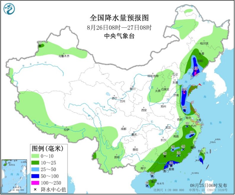 南方雨水增多高温消减“巴威”将给东北等地制造风雨