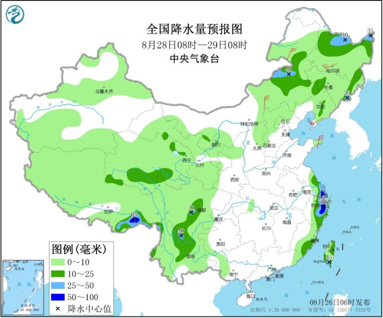 台风携风雨影响山东辽宁等地 冷空气启程将袭西北华北