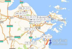 8月29日市区的最高气温就
