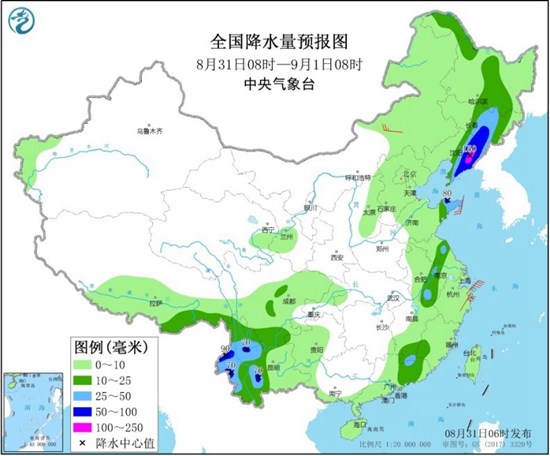 辽宁山东等局地有暴雨 华南等地大范围高温持续