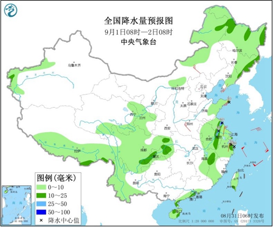 辽宁山东等局地有暴雨 华南等地大范围高温持续