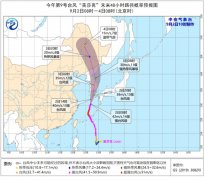 台风“美莎克”将在在韩