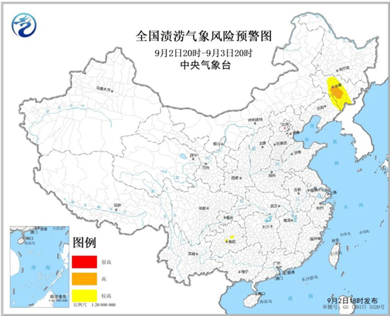 受降雨影响 吉林辽宁贵州等地部分地区发生渍涝气象风险较高