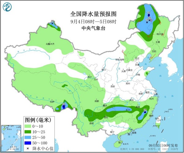 东北等地将遭强风雨 南方高温明起消减