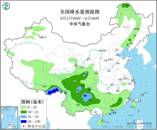 东北等地将遭强风雨 南方高温明起消减