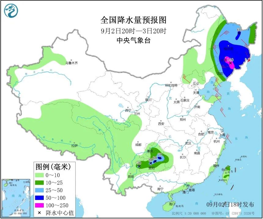 双台风“共舞”！东北等地强风雨逐渐明显，台风“海神”未来往哪走？