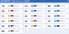 今后三天（9月8日至10日）