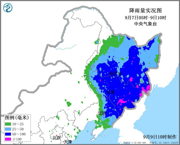 半月内三个台风接连影响东北 降水偏多历史罕见