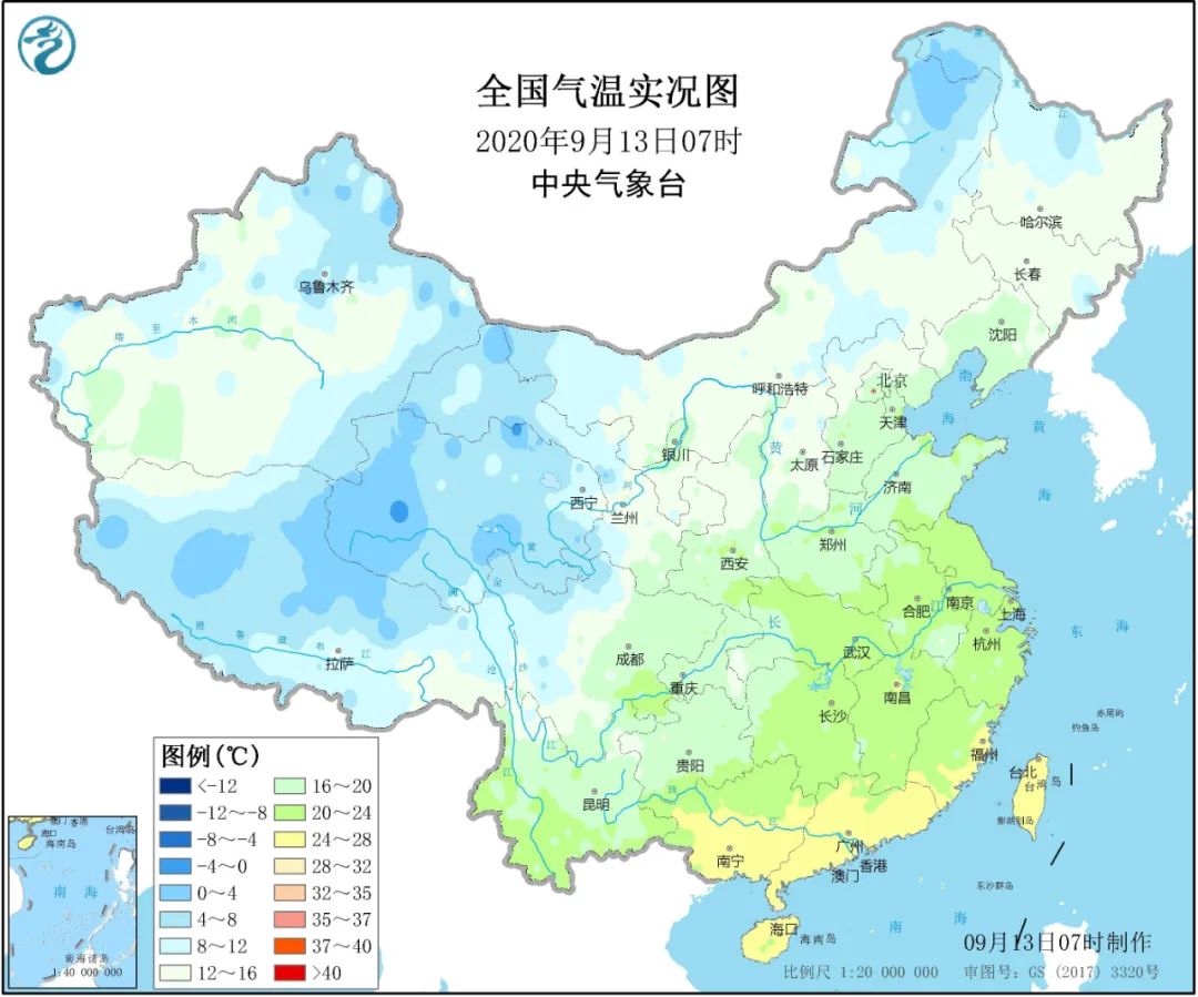 下周 | 一场雨一场凉 中东部大范围降雨开启 秋天稳步向南推进