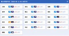 今明（9月15日至16日）两天