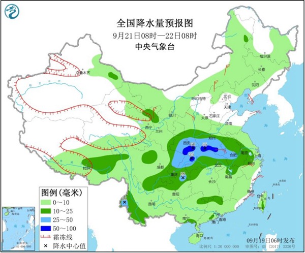 周末华南仍有强降雨 中东部大范围降水发展