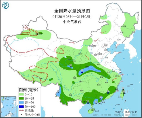 周末华南仍有强降雨 中东部大范围降水发展