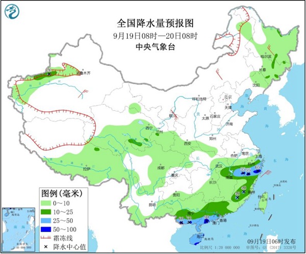 周末华南仍有强降雨 中东部大范围降水发展