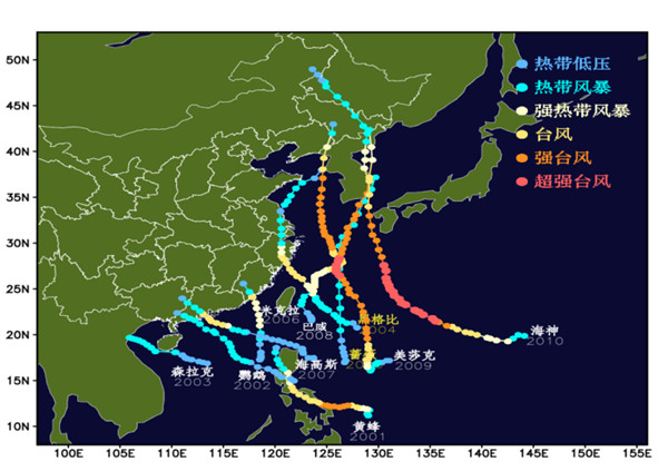 10月上旬仍将有台风生成 常年国庆期间平均每4.2年有台风登陆我国