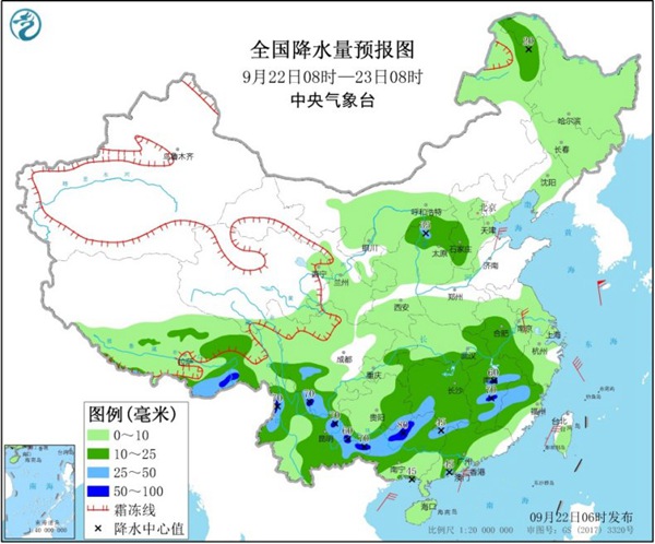 我国中东部迎大范围降雨 江淮江南入秋进行时