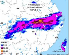 江西中北部局地有特大暴