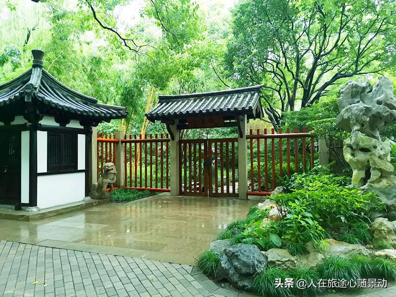 上海黄金地段的一袖珍公园,浓缩的却是上海一千多年来的精品名胜