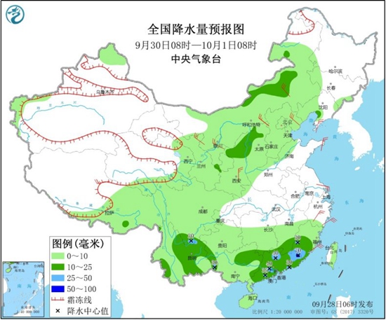 西南江南等地阴雨盘踞 东北华北气温陆续转偏低