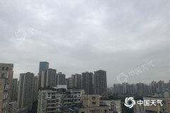 今天白天重庆大部地区都