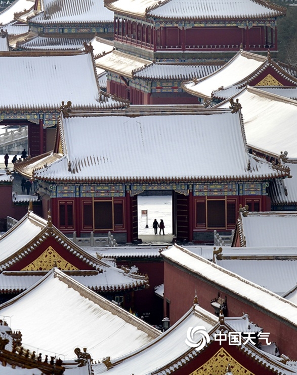 雪后古都 恍如穿越般的美景