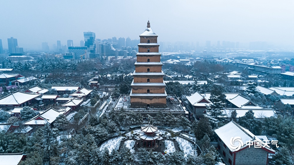 雪后古都 恍如穿越般的美景