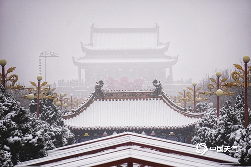 雪后古都 恍如穿越般的美景