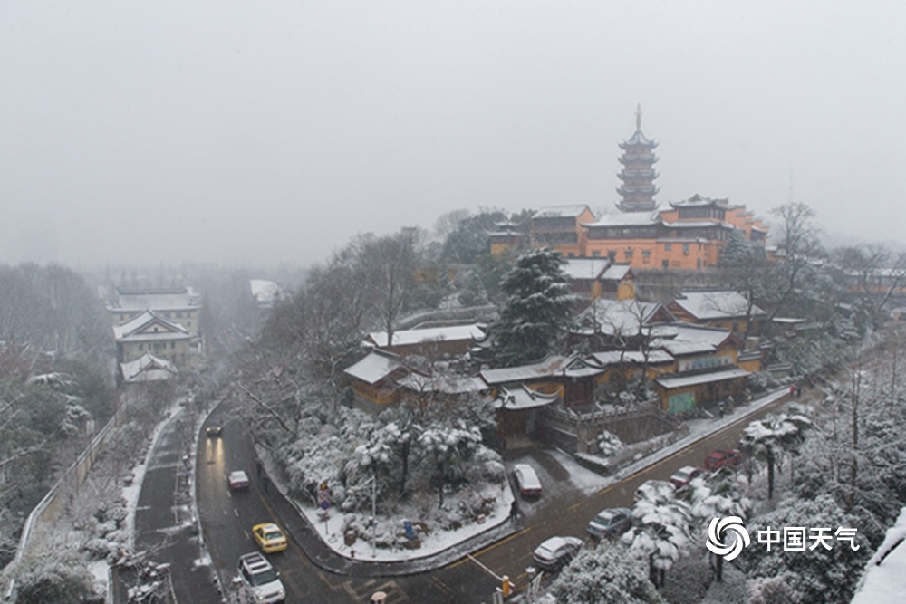 雪后古都 恍如穿越般的美景