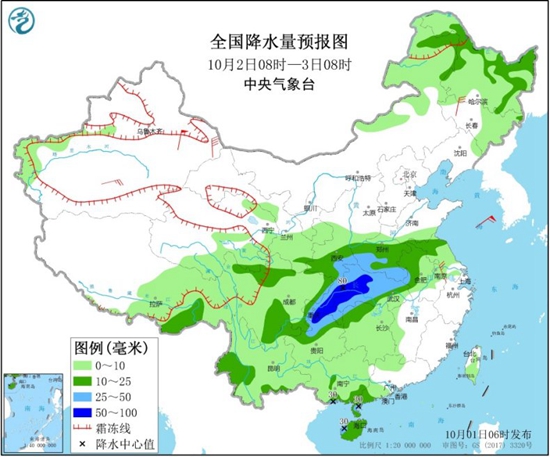 国庆假期冷空气活跃 北方防秋凉南方雨日多