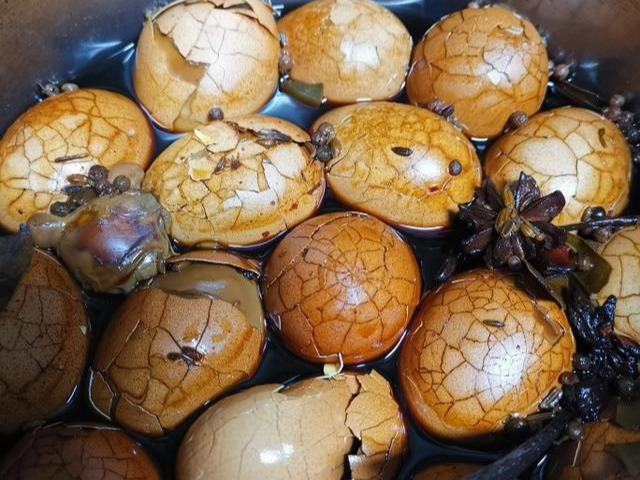五香茶叶蛋的商用配方,茶香浓郁,手把手教你制作,用料精确到克
