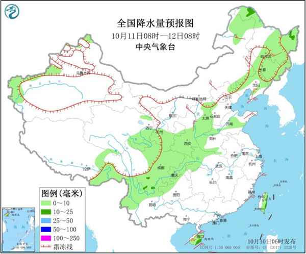 冷空气发威!北方进入大风降温模式 东北最低温将跌至冰点