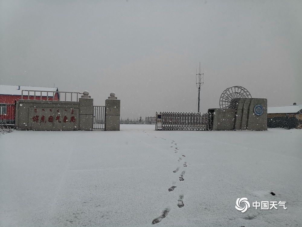 内蒙古呼伦贝尔迎来入冬以来第一场大范围降雪