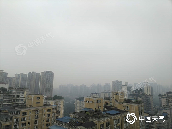 重庆10月以来平均气温为历史第三低 未来三天阴雨还将来袭
