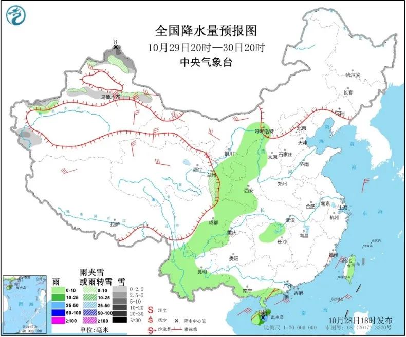 今天热明天凉(゚Д゚)这很广东!北方这些地方降温又要下雪了