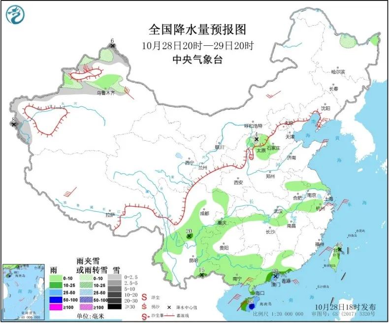 今天热明天凉(゚Д゚)这很广东!北方这些地方降温又要下雪了