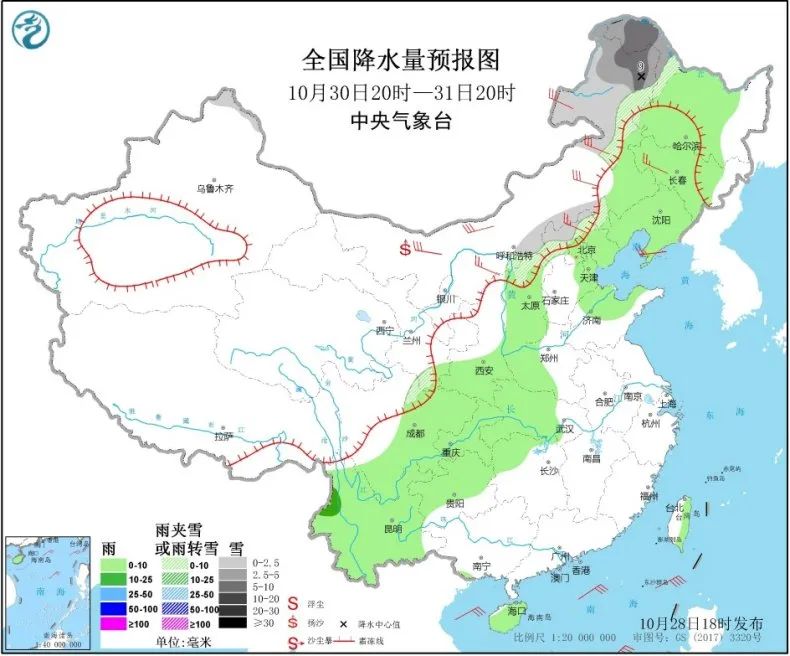 今天热明天凉(゚Д゚)这很广东!北方这些地方降温又要下雪了