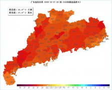 广州、深圳明天最高气温