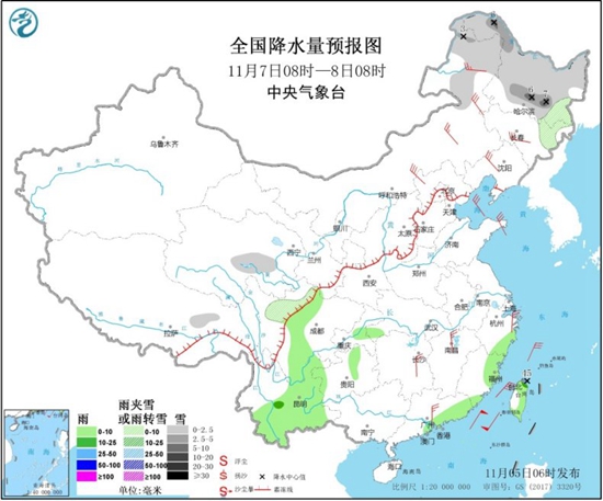 冷空气频繁影响北方气温起起伏伏 中东部雨水稀少