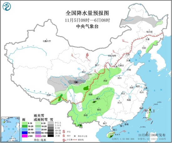 冷空气频繁影响北方气温起起伏伏 中东部雨水稀少