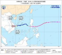 “天鹅”由热带风暴级减