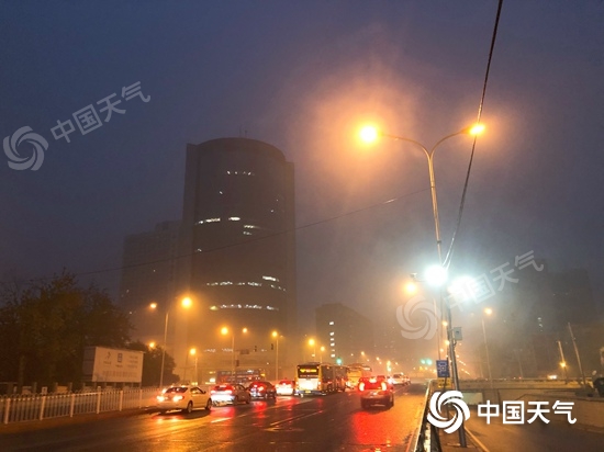 今明天北京有明显降雨 后天北风渐起最低温降至冰点附近