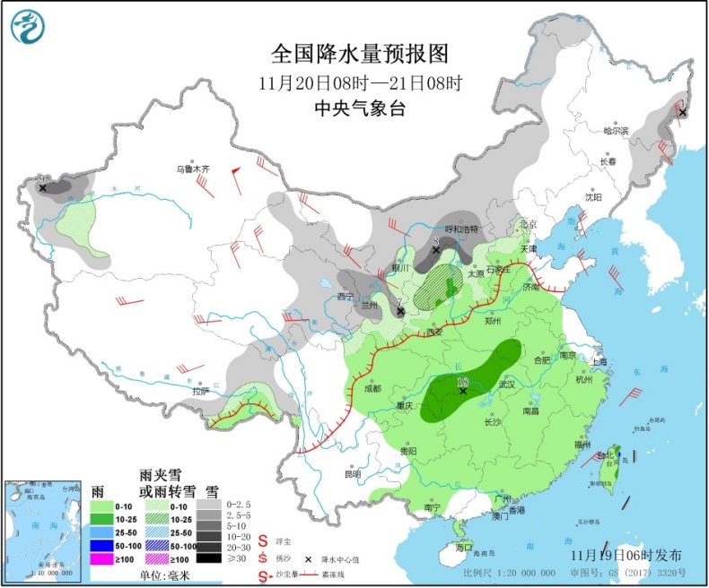 长江中下游今起迎“断崖式”降温 东北强降雪明日趋于结束