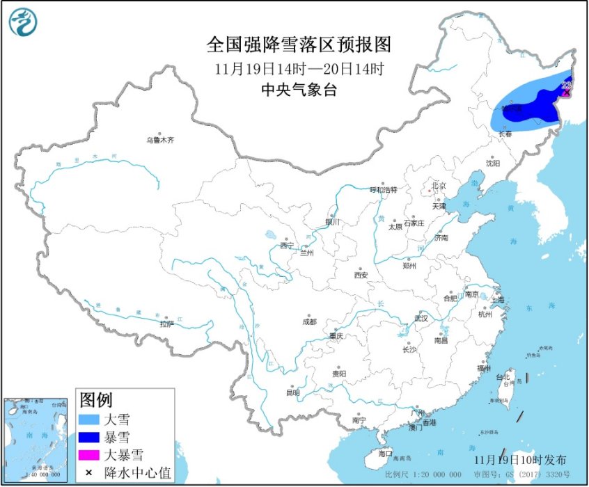 暴雪预警降为黄色！黑龙江东部局地有大暴雪