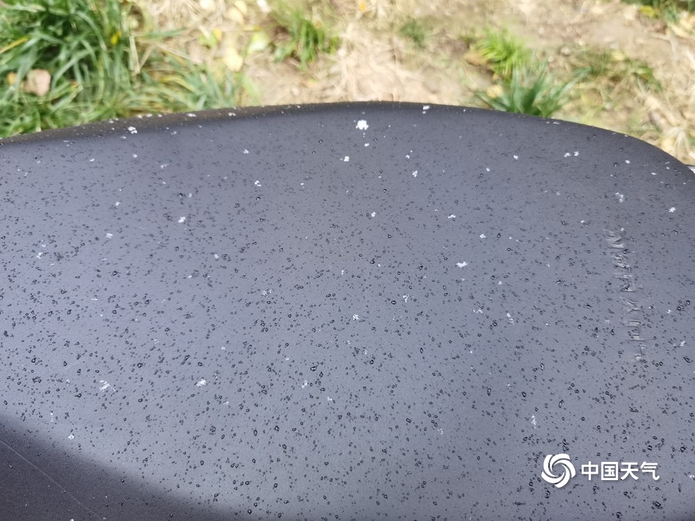 北京下雪啦!一组图直击北京多地降雪现场