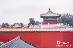 北京2020年冬天的第一场雪