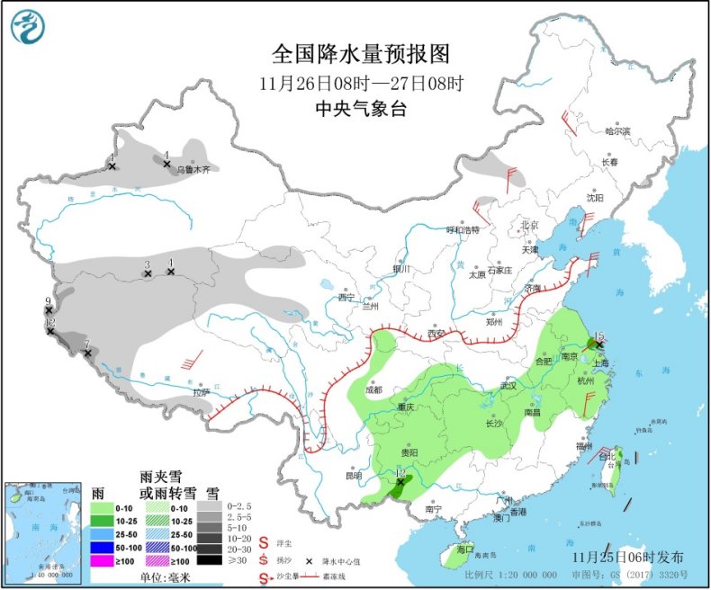 南方阴雨“不断线”湿冷难耐 北方气温波动下滑需防寒