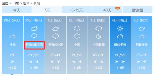 冷冷冷！最低-5℃！降雪也来了...下周烟台天气太刺激